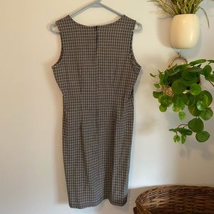 Plaid Body Con Dress